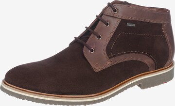 LLOYD Lace-Up Boots 'Valentin' in Brown: front