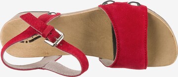 SOFTCLOX Sandals 'Penny' in Red