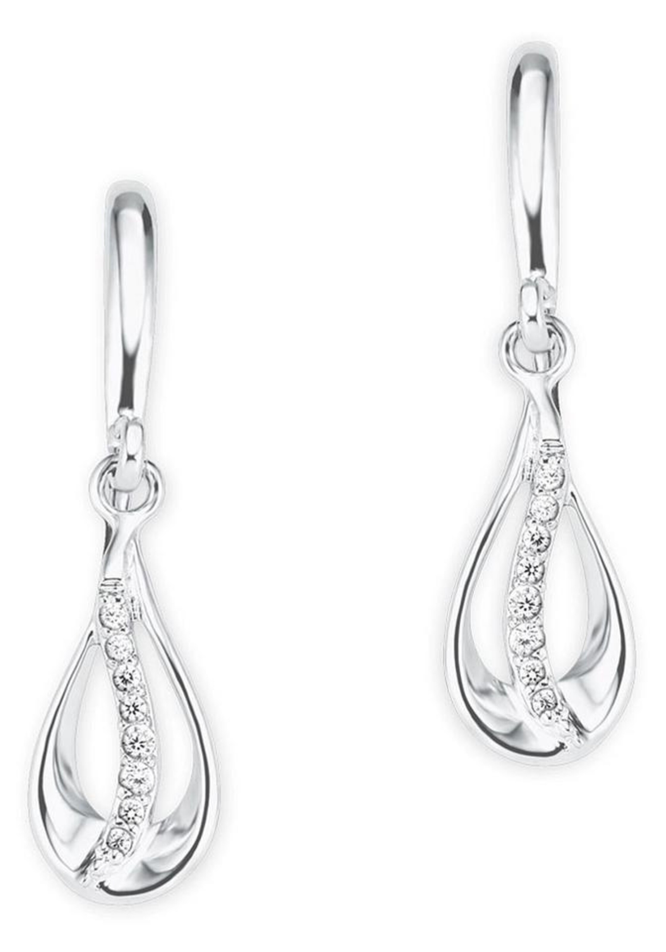 AMOR Earrings 'Tropfen' in Silver