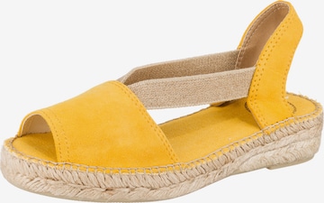Toni Pons Sandals 'Ella' in Yellow: front