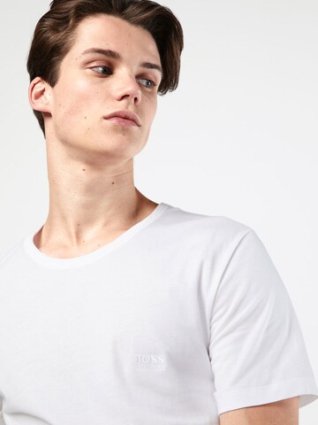 BOSS - Ajuste regular Camiseta en blanco