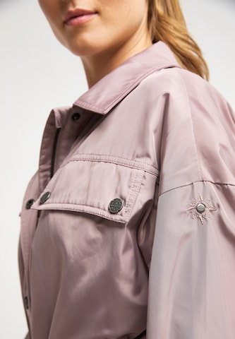 Manteau mi-saison DREIMASTER en rose