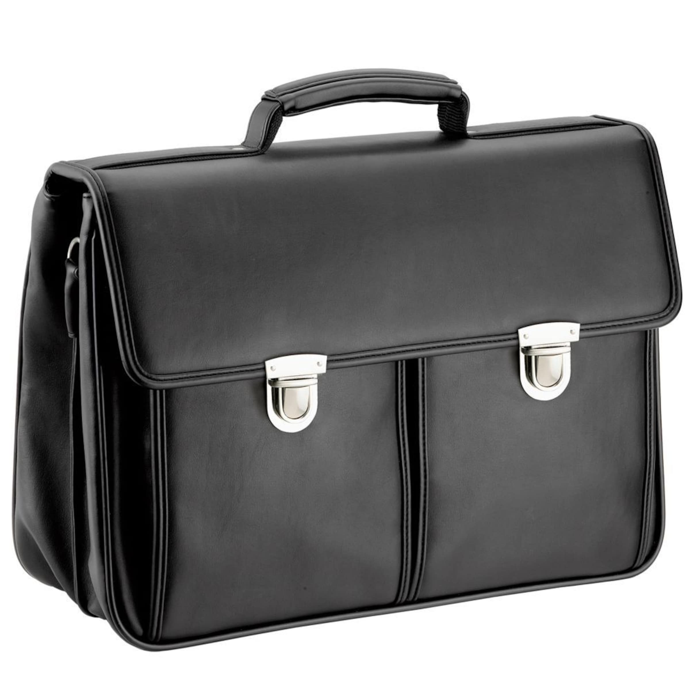 D&N Aktentas in Zwart: voorkant