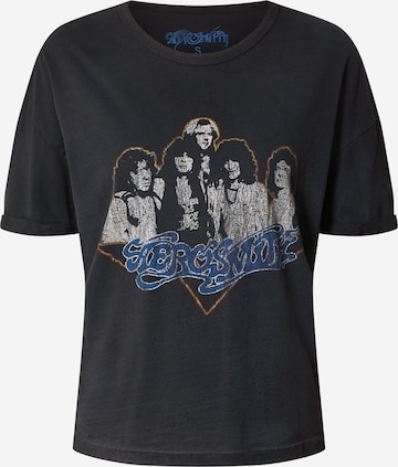 ONLY Shirt 'Aerosmith' in Black: front