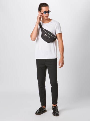 Slimfit Pantaloni chino 'Superflex' di Lindbergh in nero