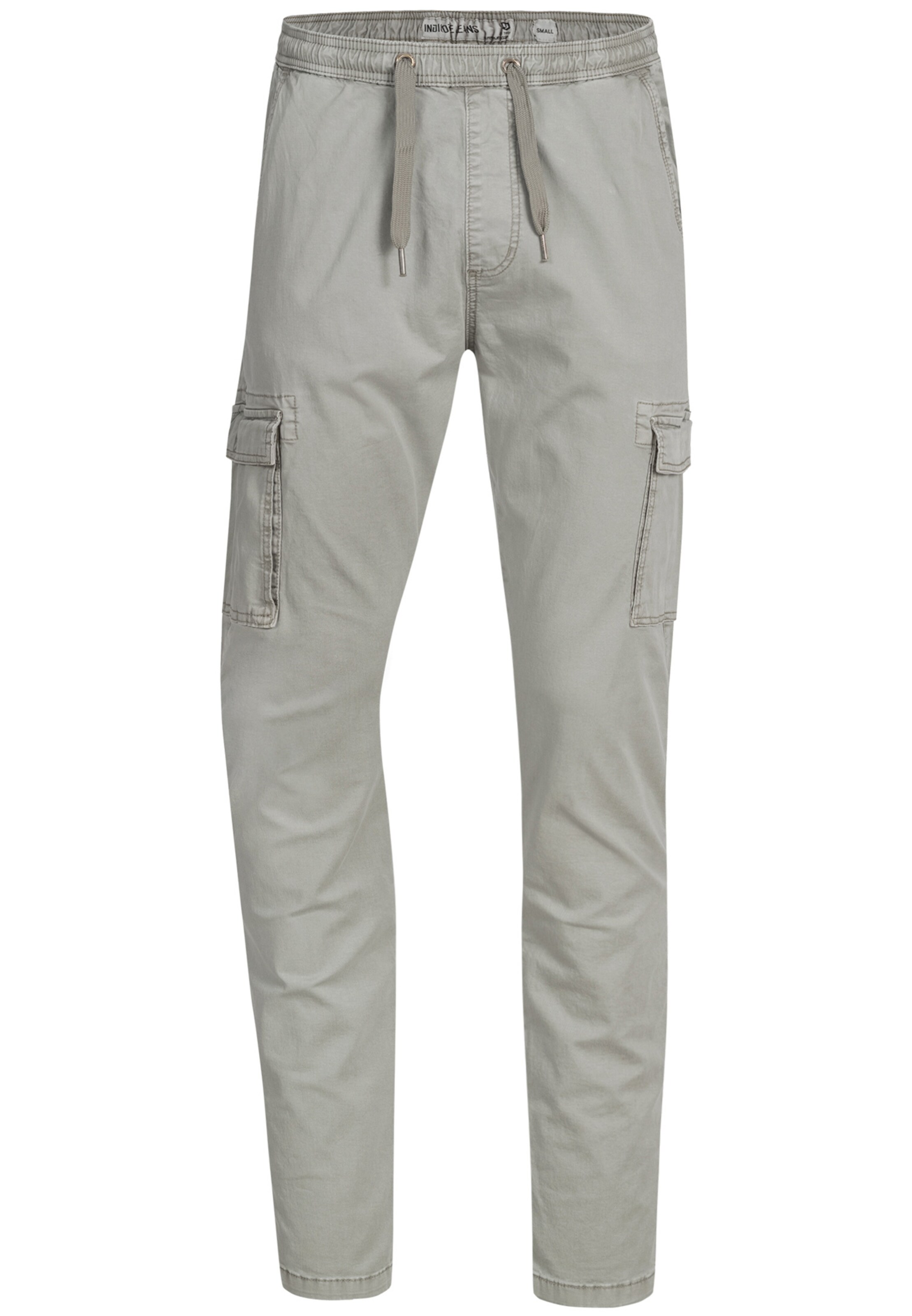 INDICODE JEANS Hose 'Broadwick' in Grau: Vorderseite