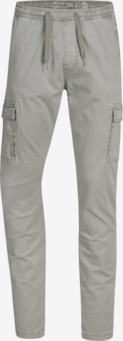 INDICODE JEANS Cargo Pants 'Broadwick' in Grey: front