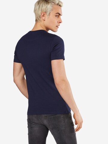 Lyle & Scott Shirt in Blauw: terug