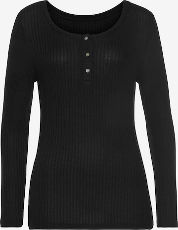 VIVANCE - Camiseta en negro: frente