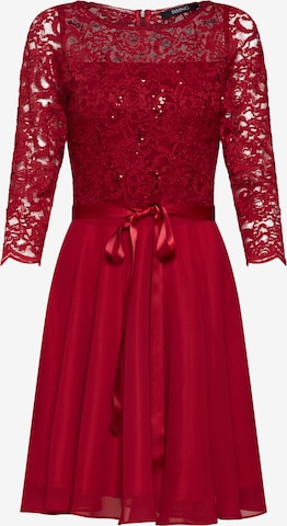 SWING - Vestido de cocktail em vermelho: frente