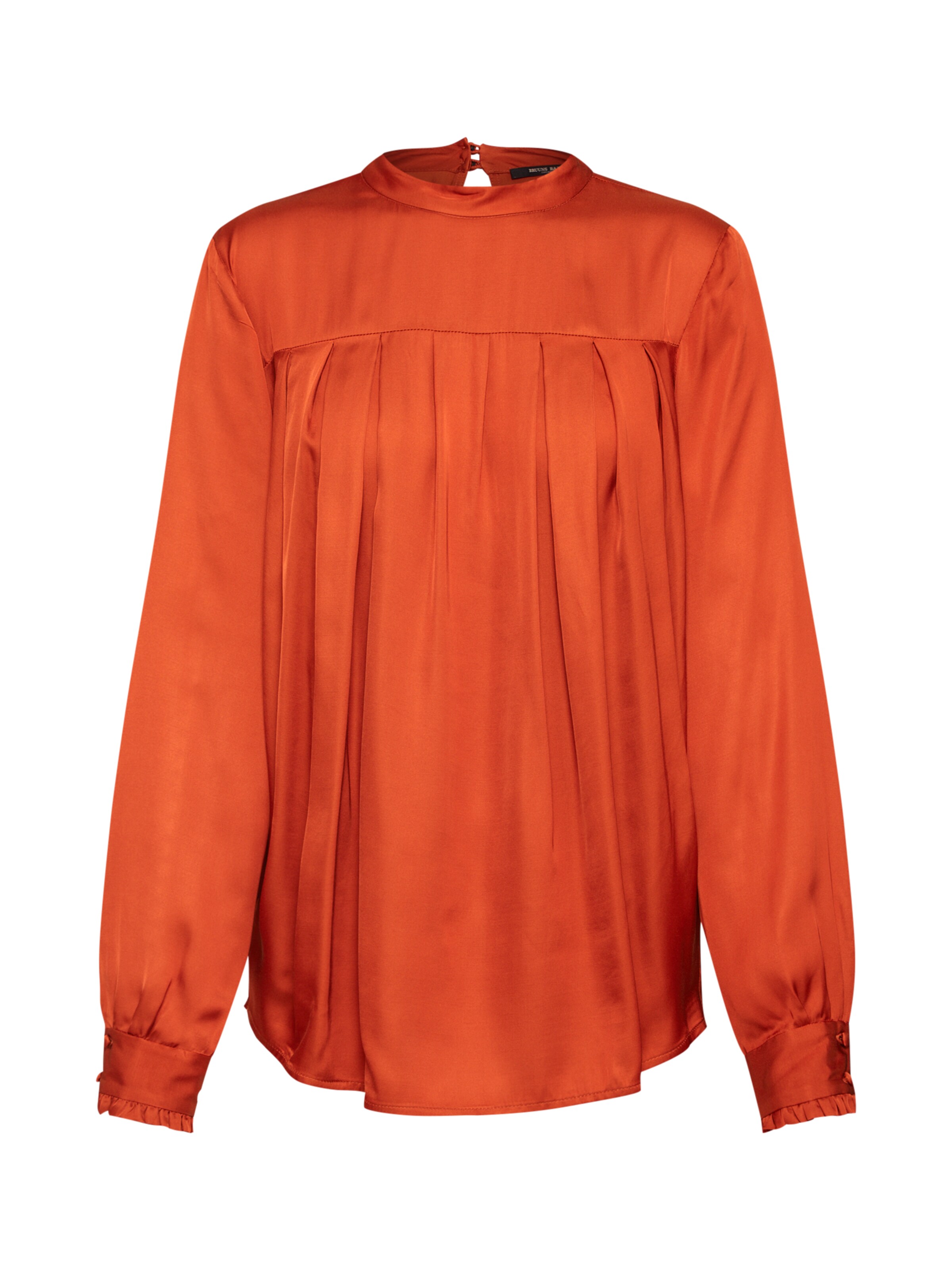 BRUUNS BAZAAR - Blouse 'Simona Carolina shirt' in de kleur Roestrood