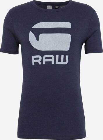 G-Star RAW T-Shirt 'Drillon' in Blau: predná strana