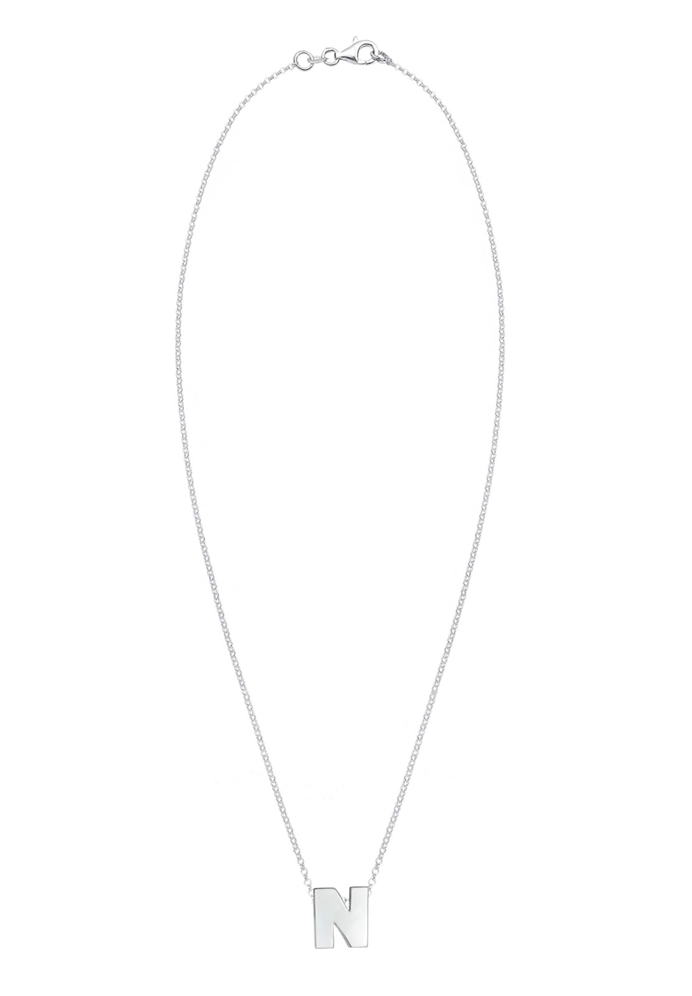 ELLI Kette in Silber: Vorderseite