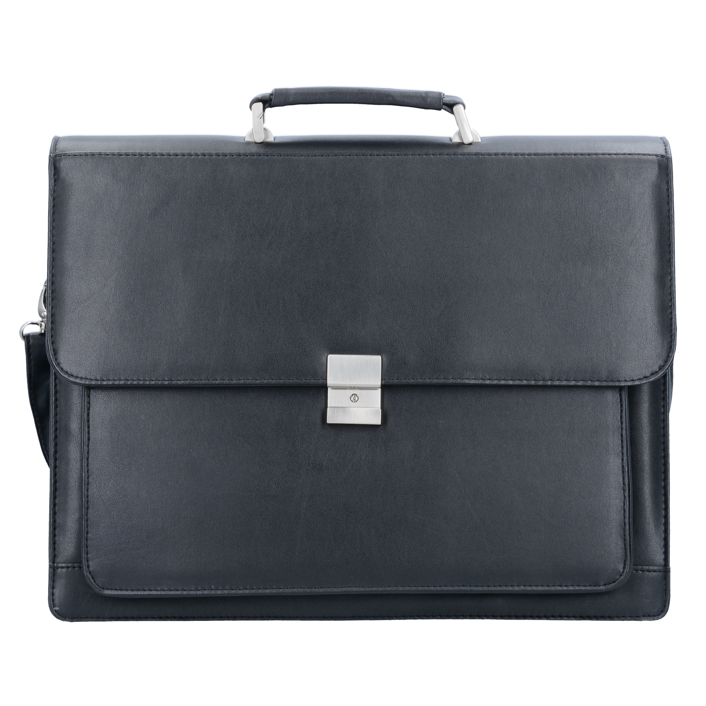 D&N Document bag in Black: front
