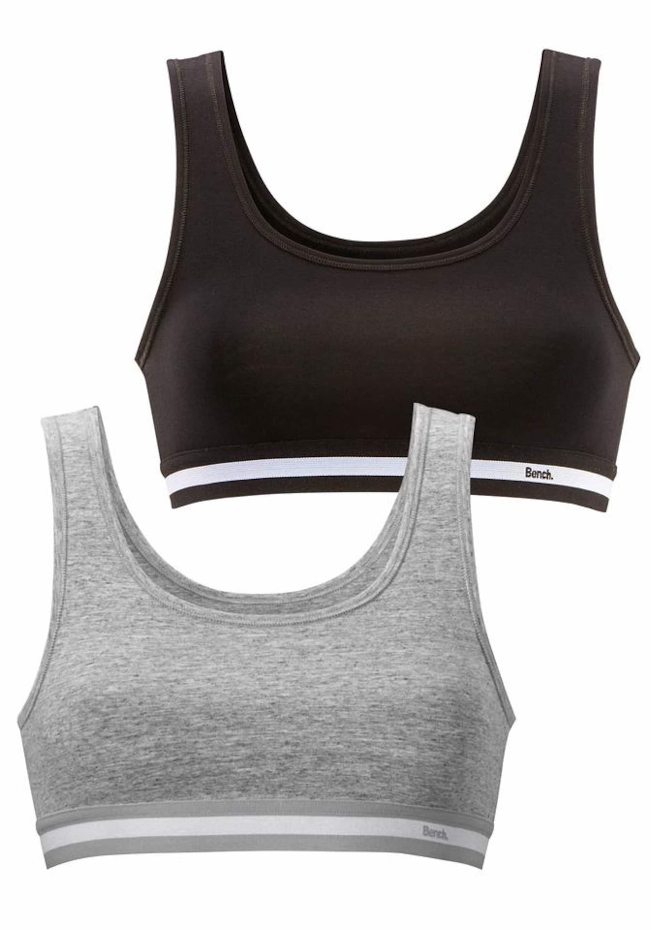 BENCH - Camiseta térmica en gris: frente