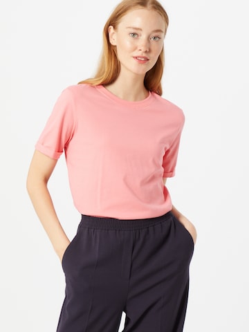 PIECES Shirt 'PCRIA' in Roze: voorkant