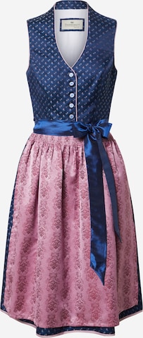 STOCKERPOINT Dirndl 'Cynthia' in Blauw: voorkant