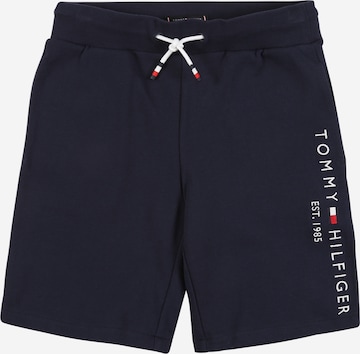 TOMMY HILFIGER Regular Trousers in Blue: front