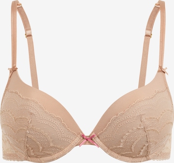 T-shirt Reggiseno 'Romantic Dream' di PALMERS in arancione: frontale