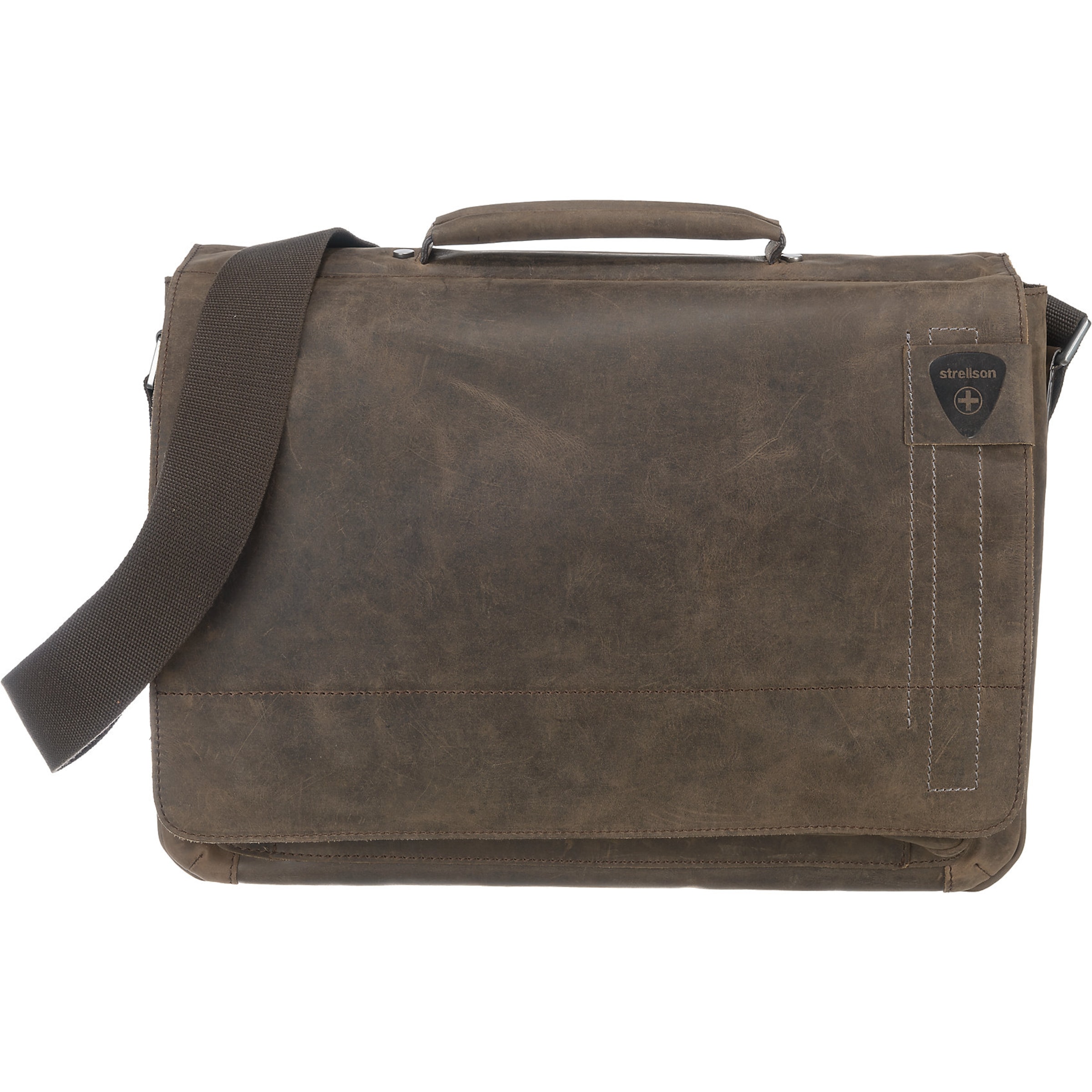 STRELLSON - Messenger 'Richmond' en marrón: frente
