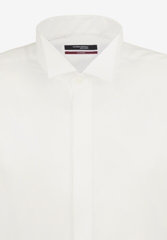 SEIDENSTICKER Regular fit Business Shirt 'Modern' in White