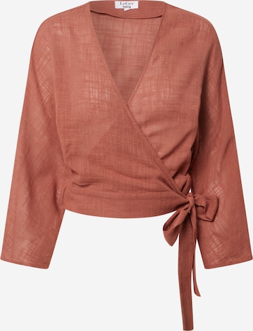 LeGer by Lena Gercke Bluse 'Alisha' i brun: forside