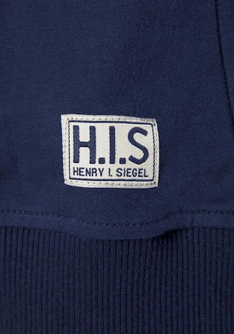 H.I.S Slaapshirt in Blauw