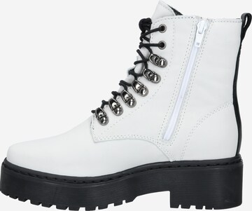 Apple of Eden - Botas con cordones 'Bali' en blanco