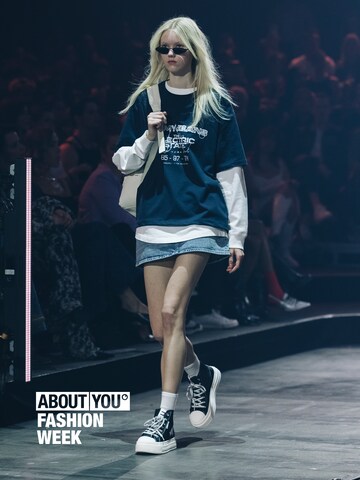 Shirt Over Long Sleeve Look by Tommy Jeans