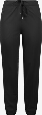 Blend She Tapered Pants 'Amerika' in Black: front