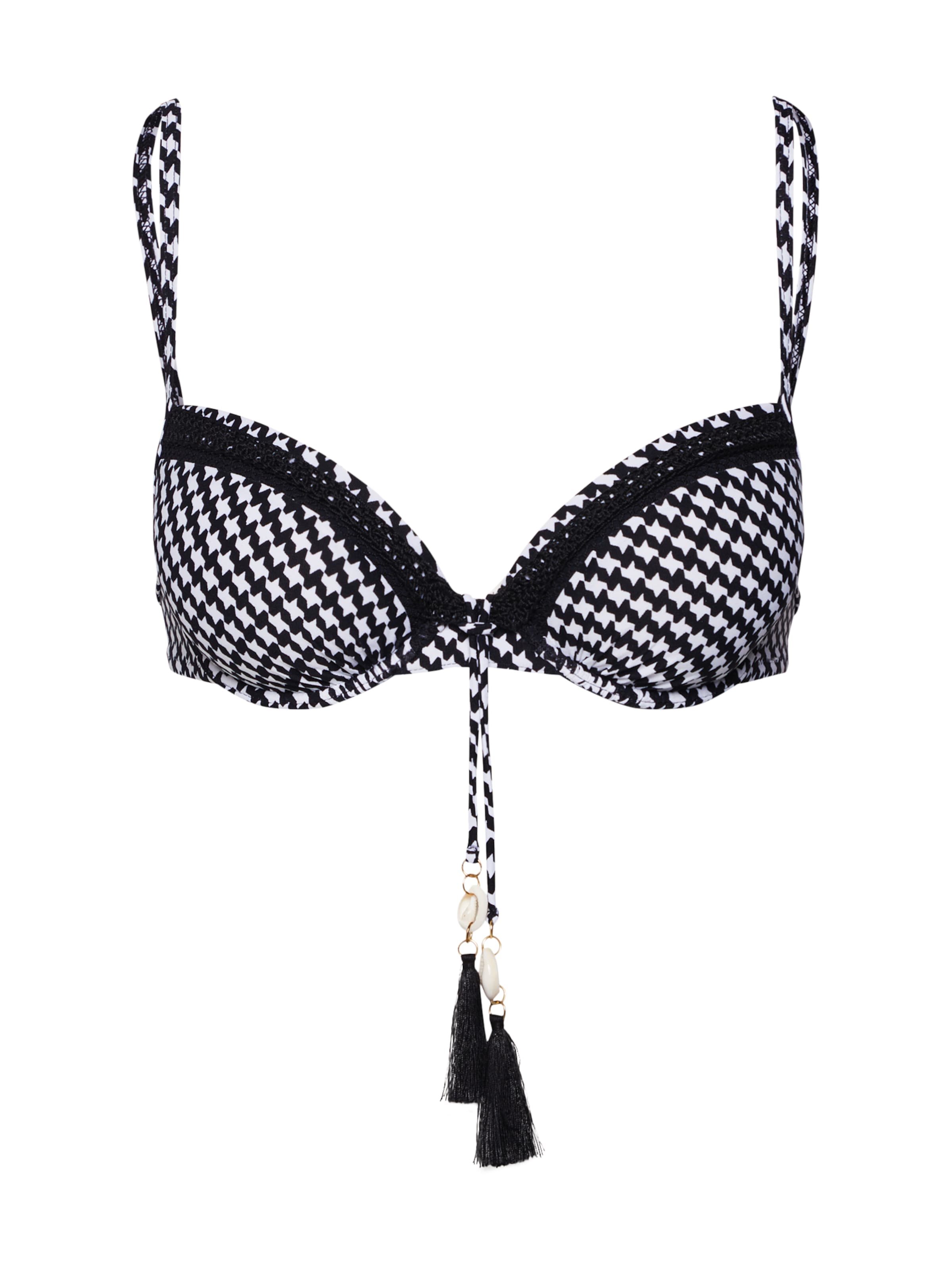 watercult - Bikinitop in de kleur Zwart