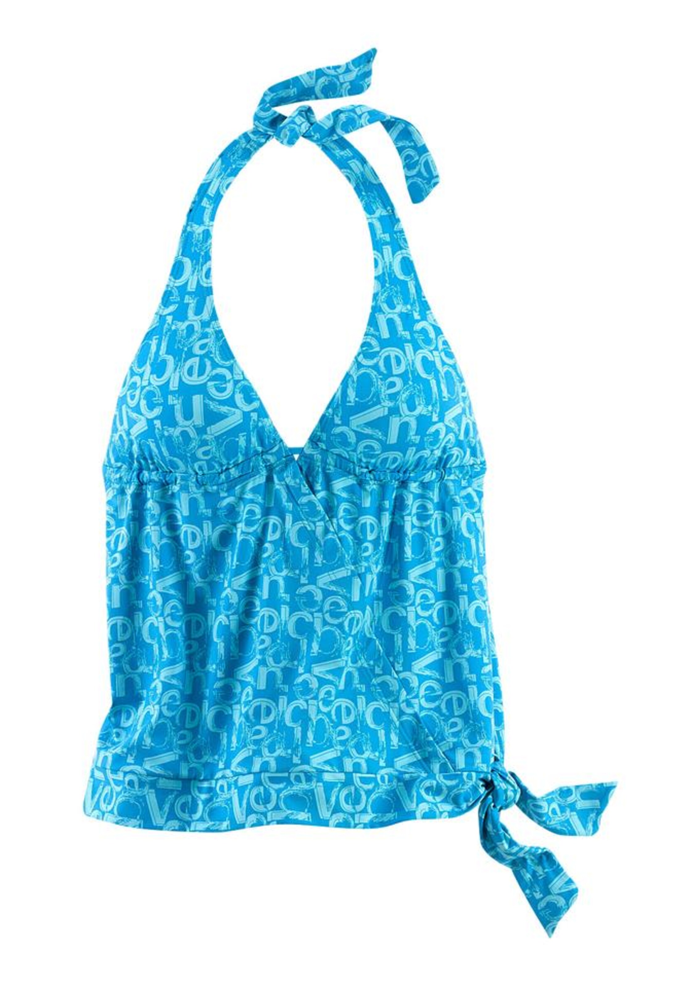 VENICE BEACH - Tankinitop in de kleur Blauw