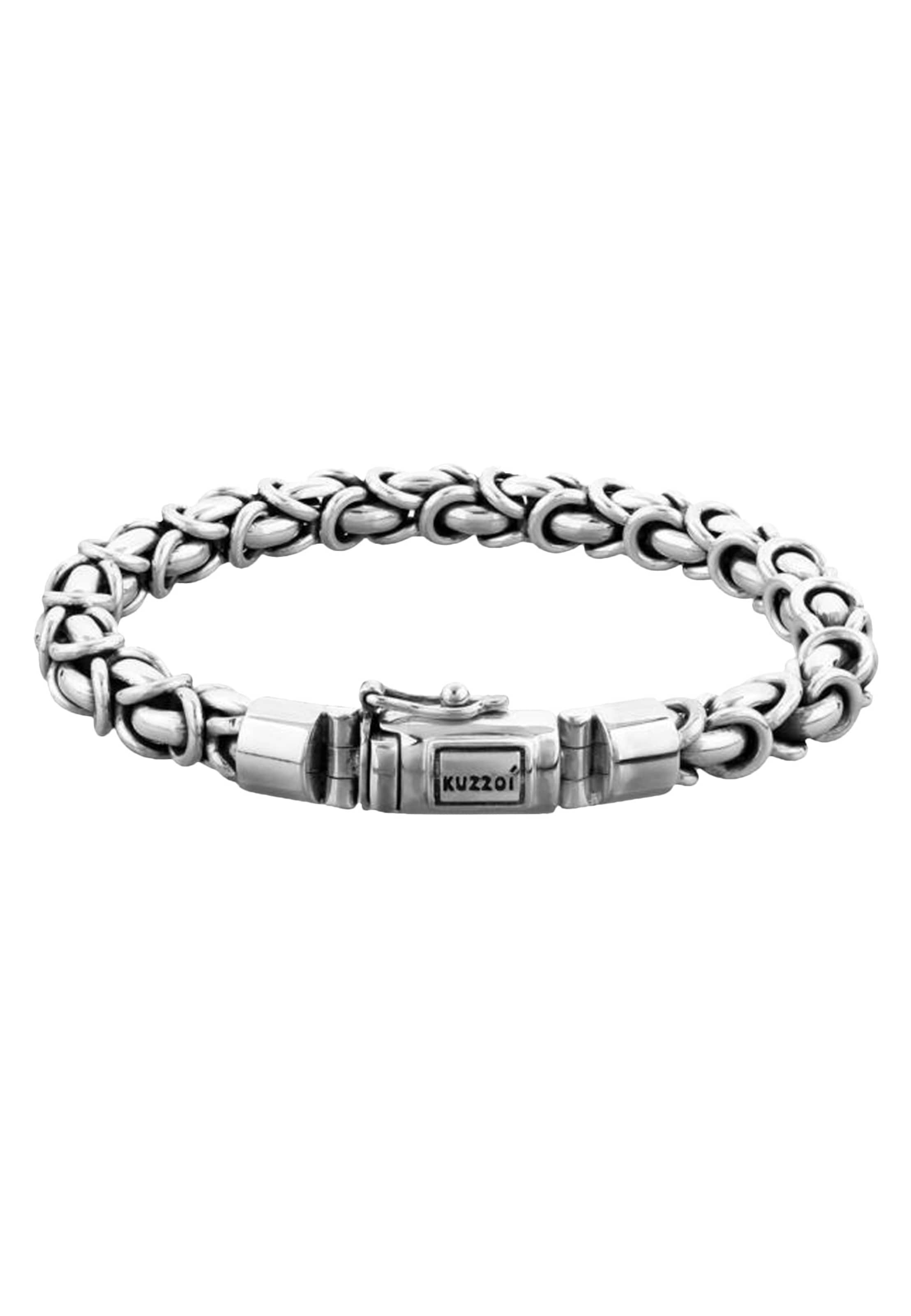 Bracelet KUZZOI en argent : devant