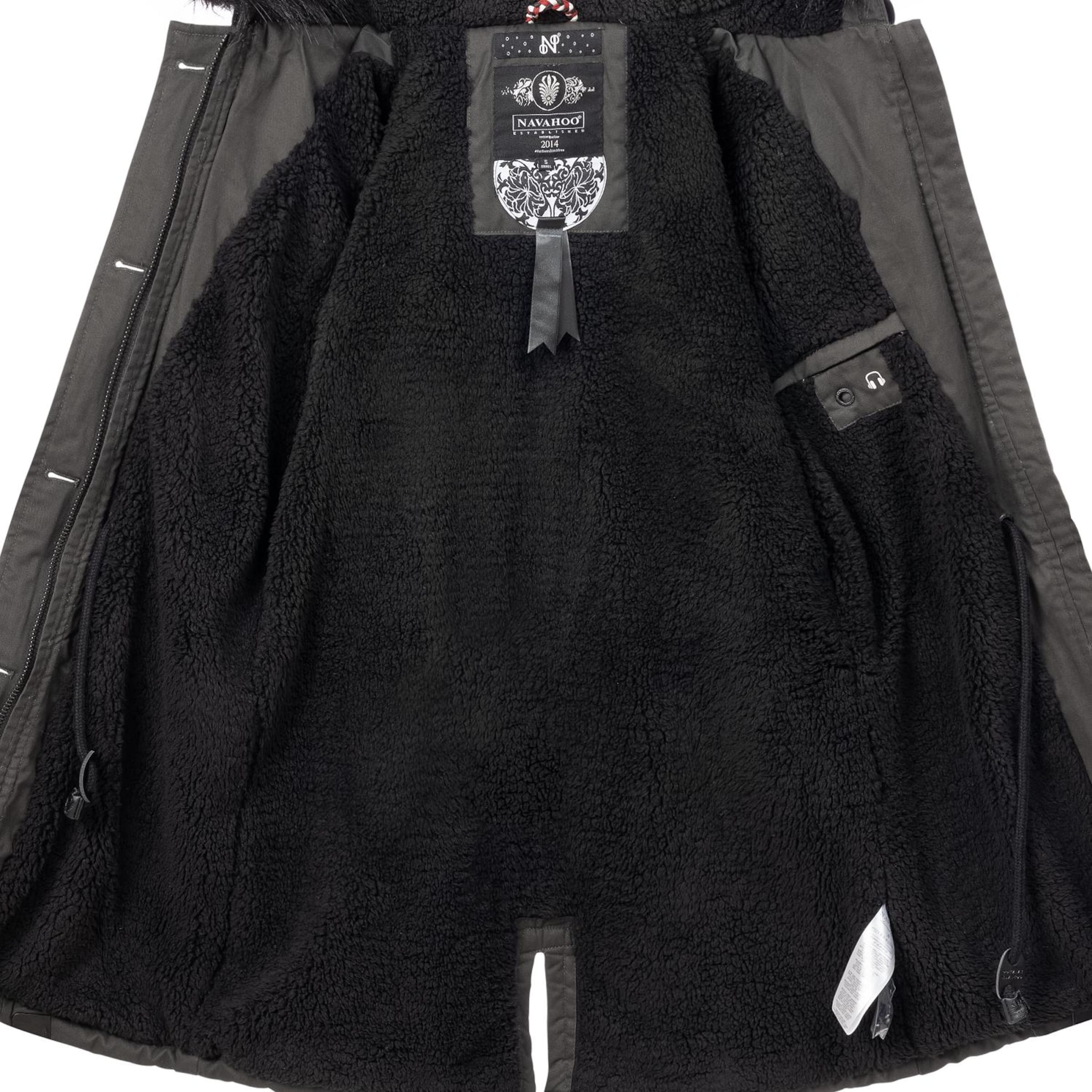 Parka invernale 'Luluna' di NAVAHOO in grigio