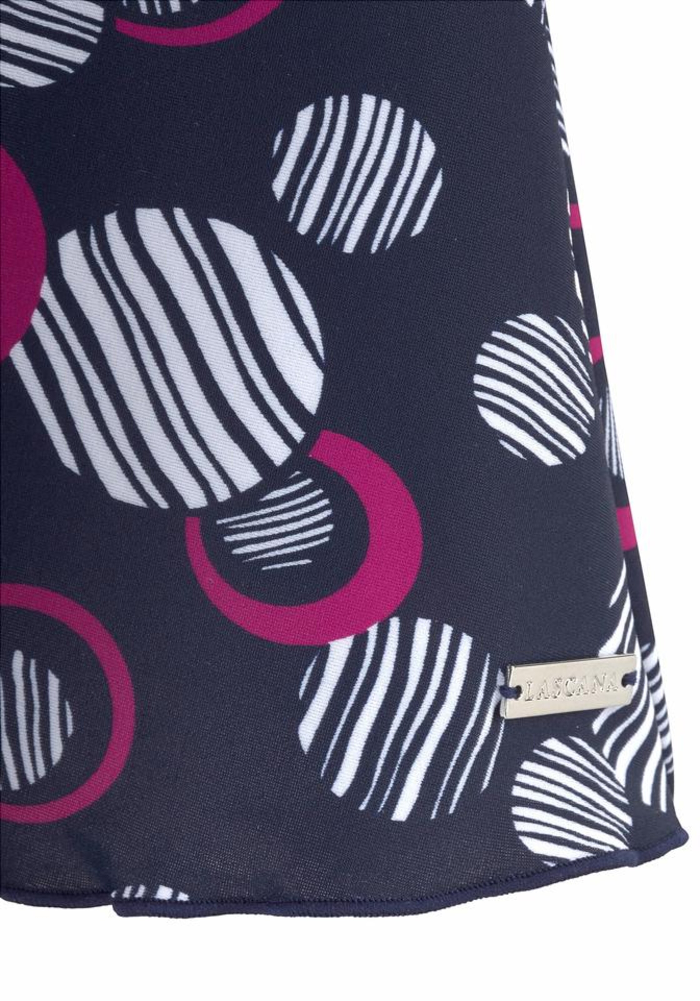 LASCANA Bustier Badeanzug-Kleid in Blau