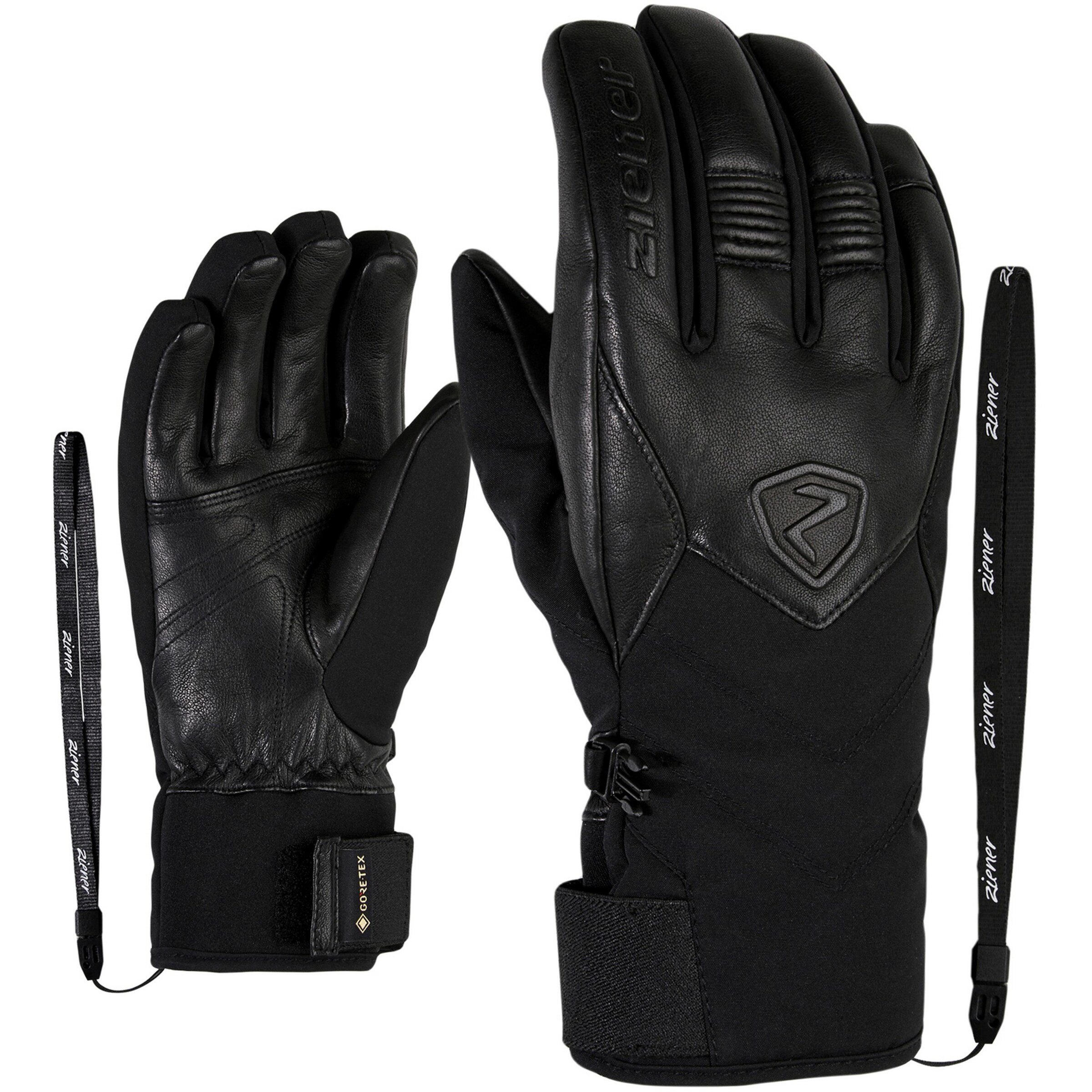 ZIENER - Skihandschuhe 'Kabira GTX PR' in schwarz