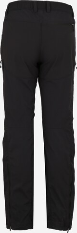 Regular Pantalon de sport 'Mid Flex' Haglöfs en noir : derrière