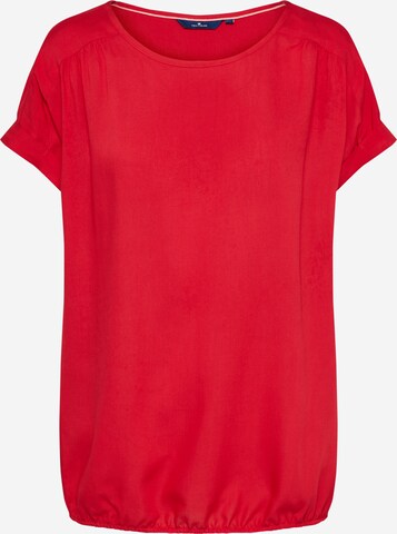 TOM TAILOR Bluse in Rot: predná strana