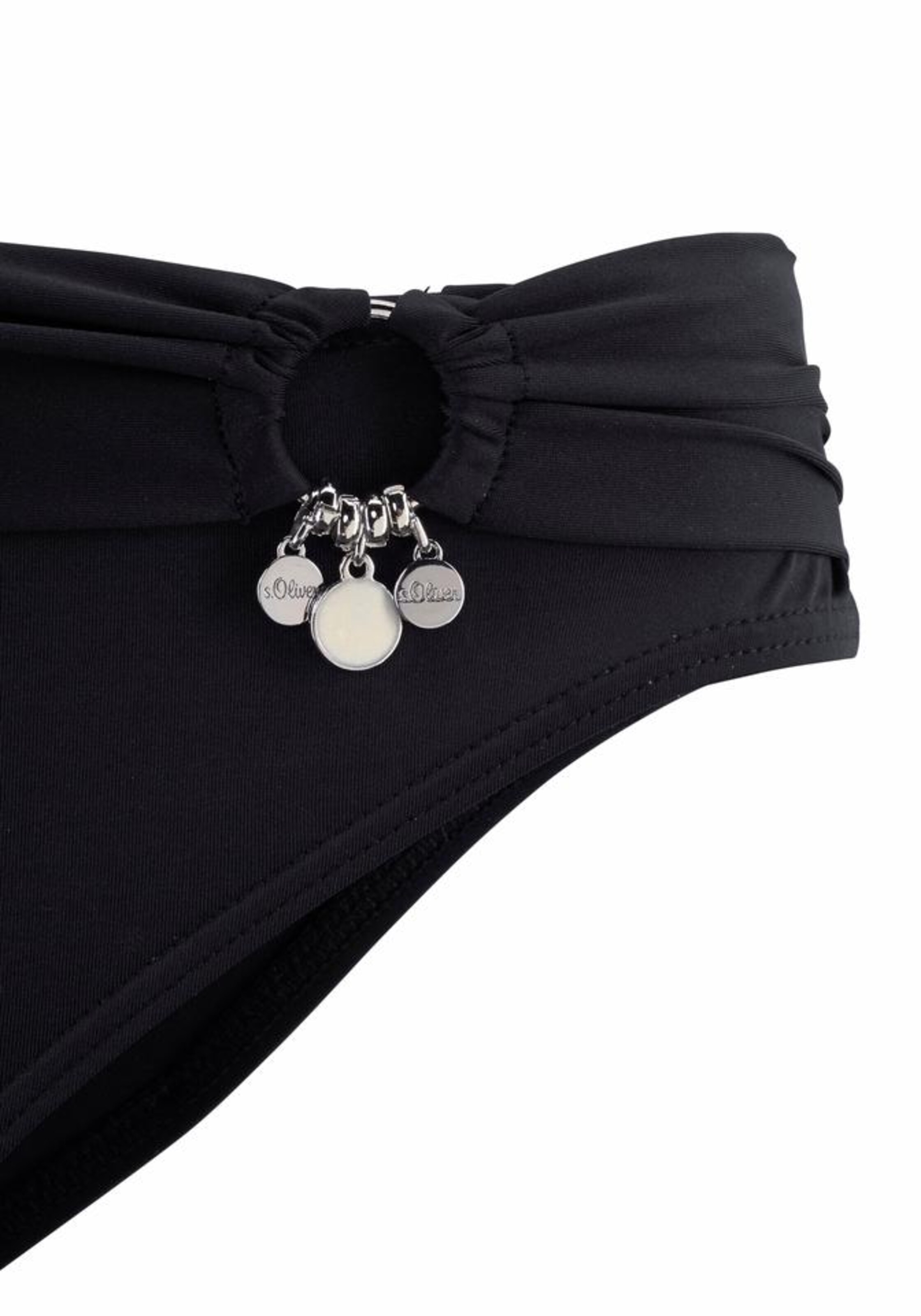 Push-up Costum de baie două piese de la s.Oliver pe negru