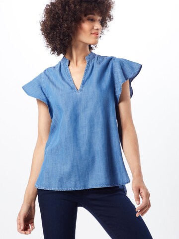 GAP Shirt in Blauw: voorkant