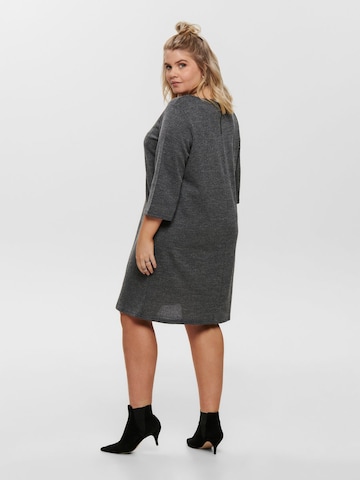 ONLY Carmakoma Knitted dress 'Martha' in Grey