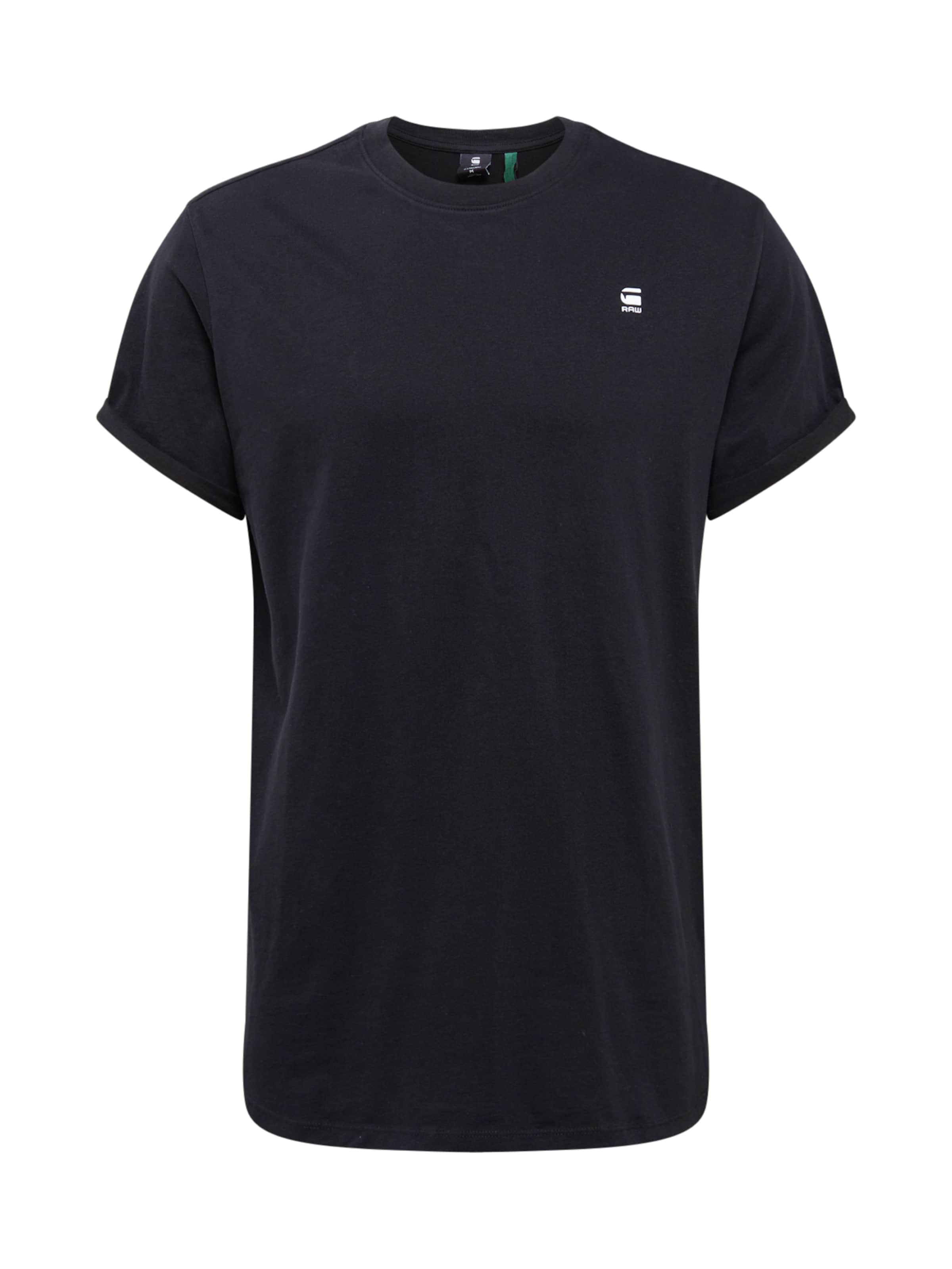 G-STAR Μπλουζάκι 'Lash' σε μαύρο: μπροστά