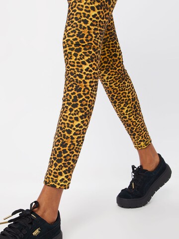 Skinny Leggings Urban Classics en jaune