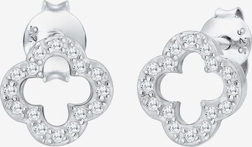 ELLI Earrings 'Kleeblatt' in Silver: front