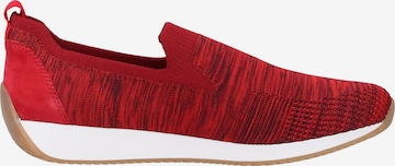 ARA Slip-Ons in Red