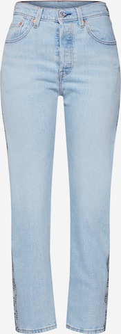 LEVI'S ® Regular Jeans '501® CROP' in Blauw: voorkant