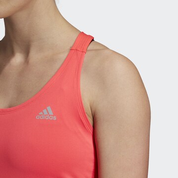 Sport top 'Alphaskin' de la ADIDAS PERFORMANCE pe roșu