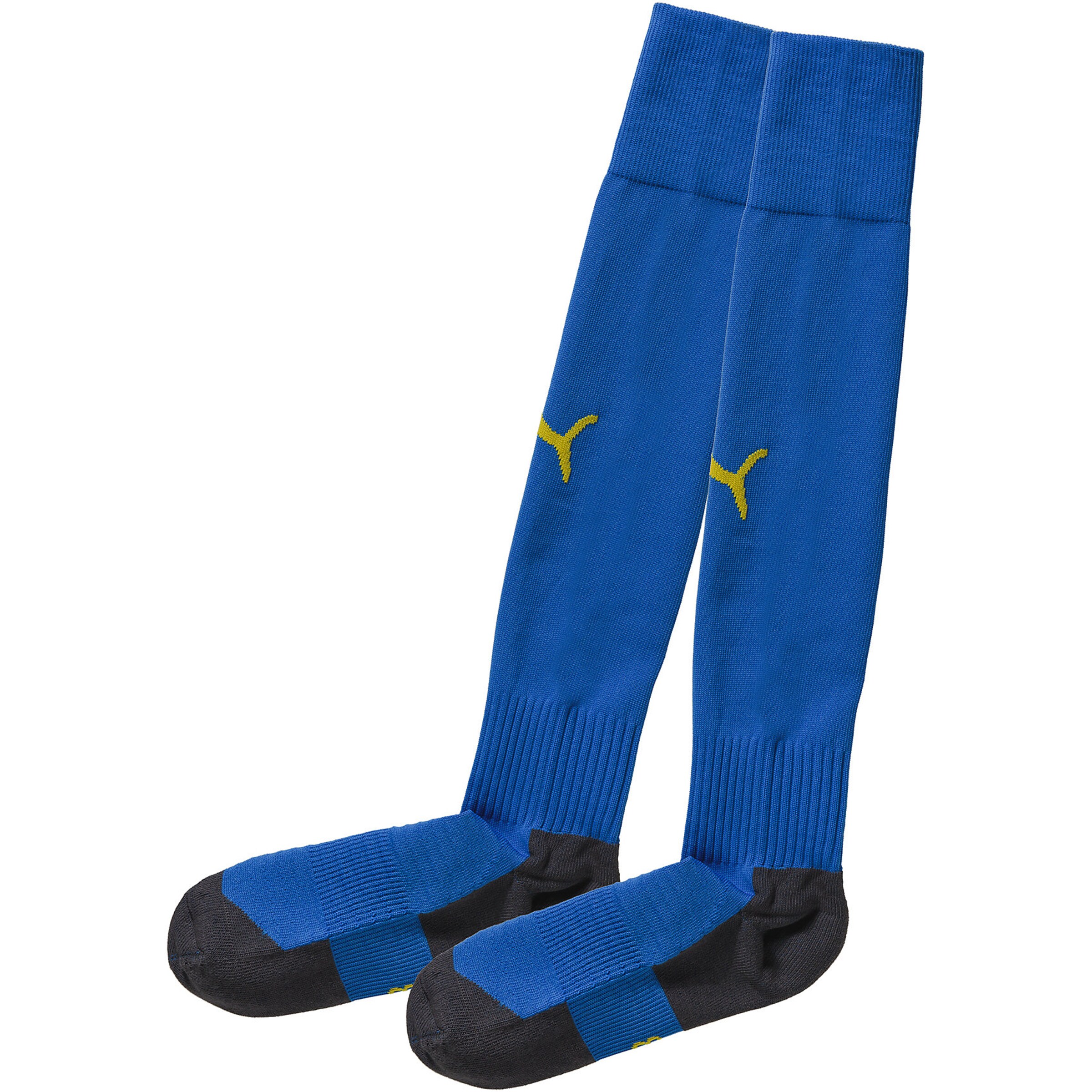 PUMA Stutzen 'Team Liga' in Blau: Vorderseite