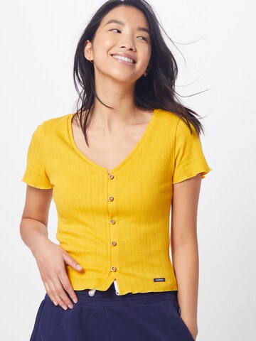 geltona Superdry Marškinėliai: priekis