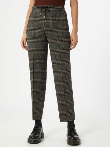 DRYKORN Regular Trousers with creases 'ACCESS' in Brown: front